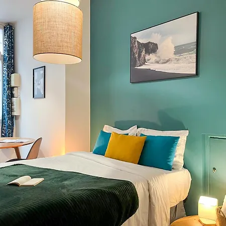 公寓 L'Oasis Rouennaise - Wifi 1Gbit - Gare 2Min - Cathedrale 5Min