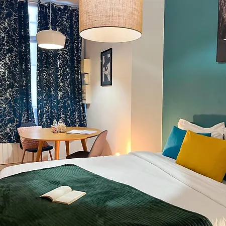 公寓 L'Oasis Rouennaise - Wifi 1Gbit - Gare 2Min - Cathedrale 5Min