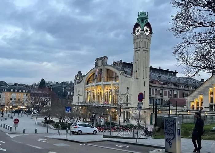 L'oasis Rouennais - Hypercentre - Gare Rive Gauche 鲁昂