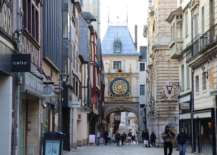 公寓 L'oasis Rouennais - Hypercentre - Gare Rive Gauche *