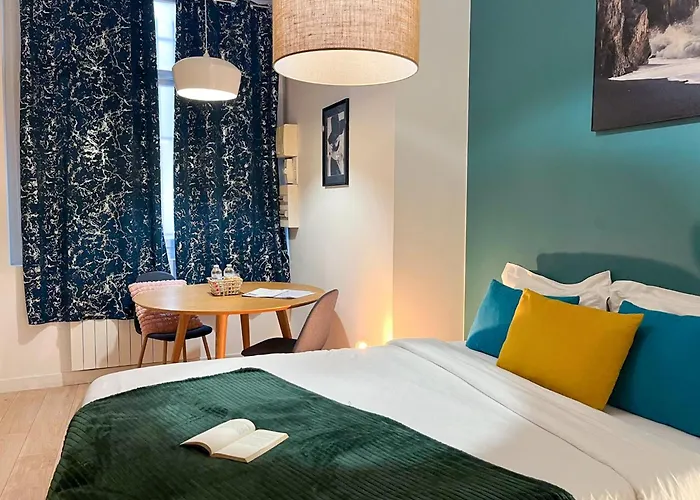 Apartment L'oasis Rouennais - Hypercentre - Gare Rive Gauche